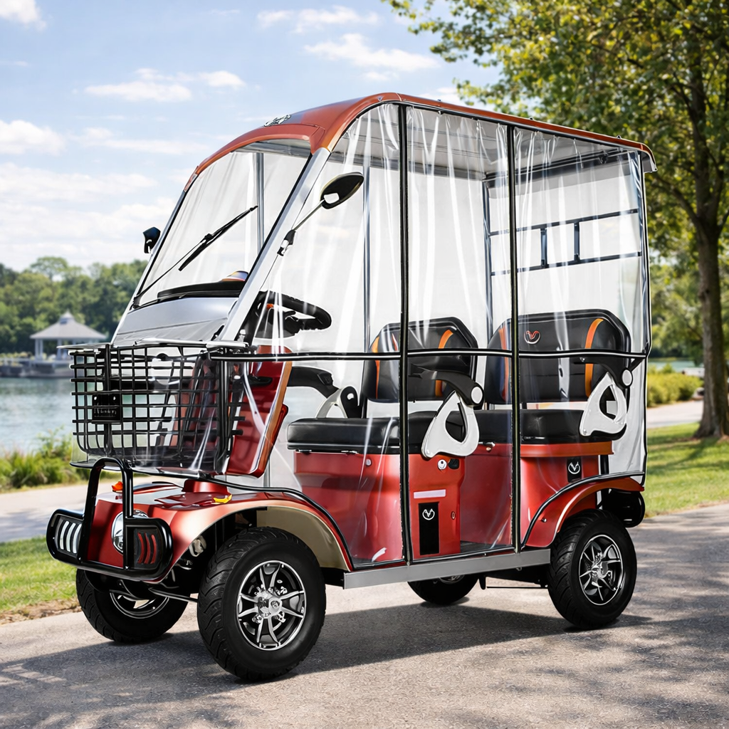 Livara Long-Range Mobility Aid Scooter - Elderly & Disability, 10km/h Footpath Legal, 30–35km Range
