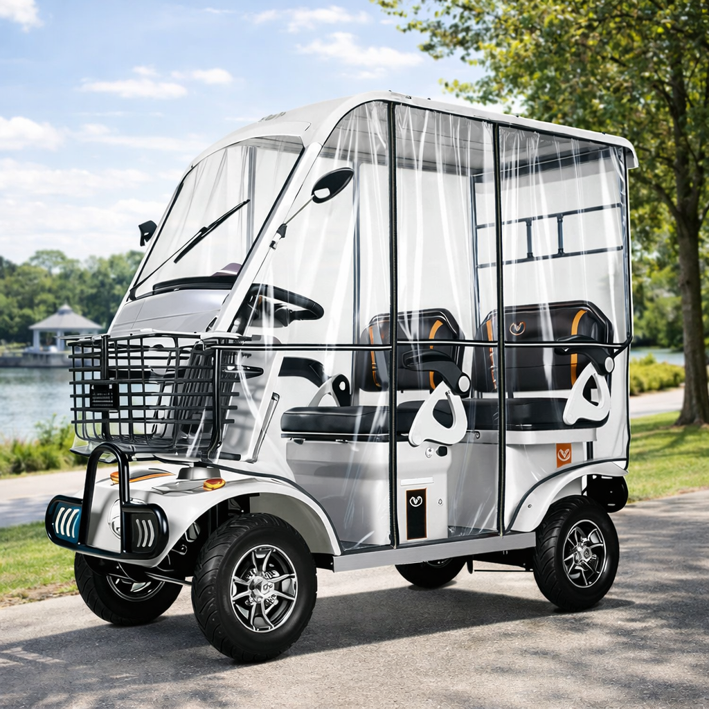 Livara Long-Range Mobility Aid Scooter - Elderly & Disability, 10km/h Footpath Legal, 30–35km Range