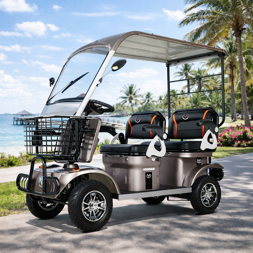 Livara Long-Range Mobility Aid Scooter - Elderly & Disability, 10km/h Footpath Legal, 30–35km Range