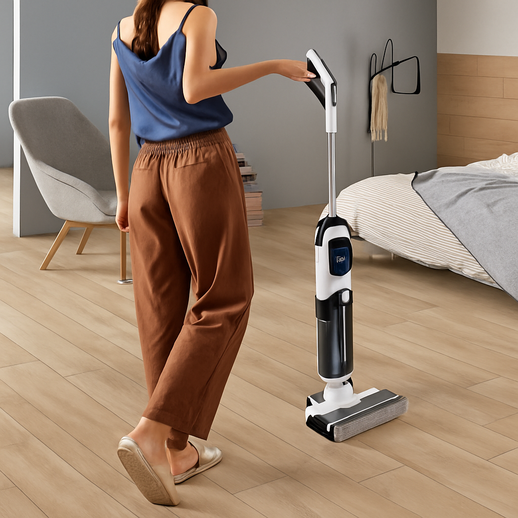 Livara Cordless Wet Dry Vacuum Mop - Daily Use, Self-Cleaning System, Brushless Motor