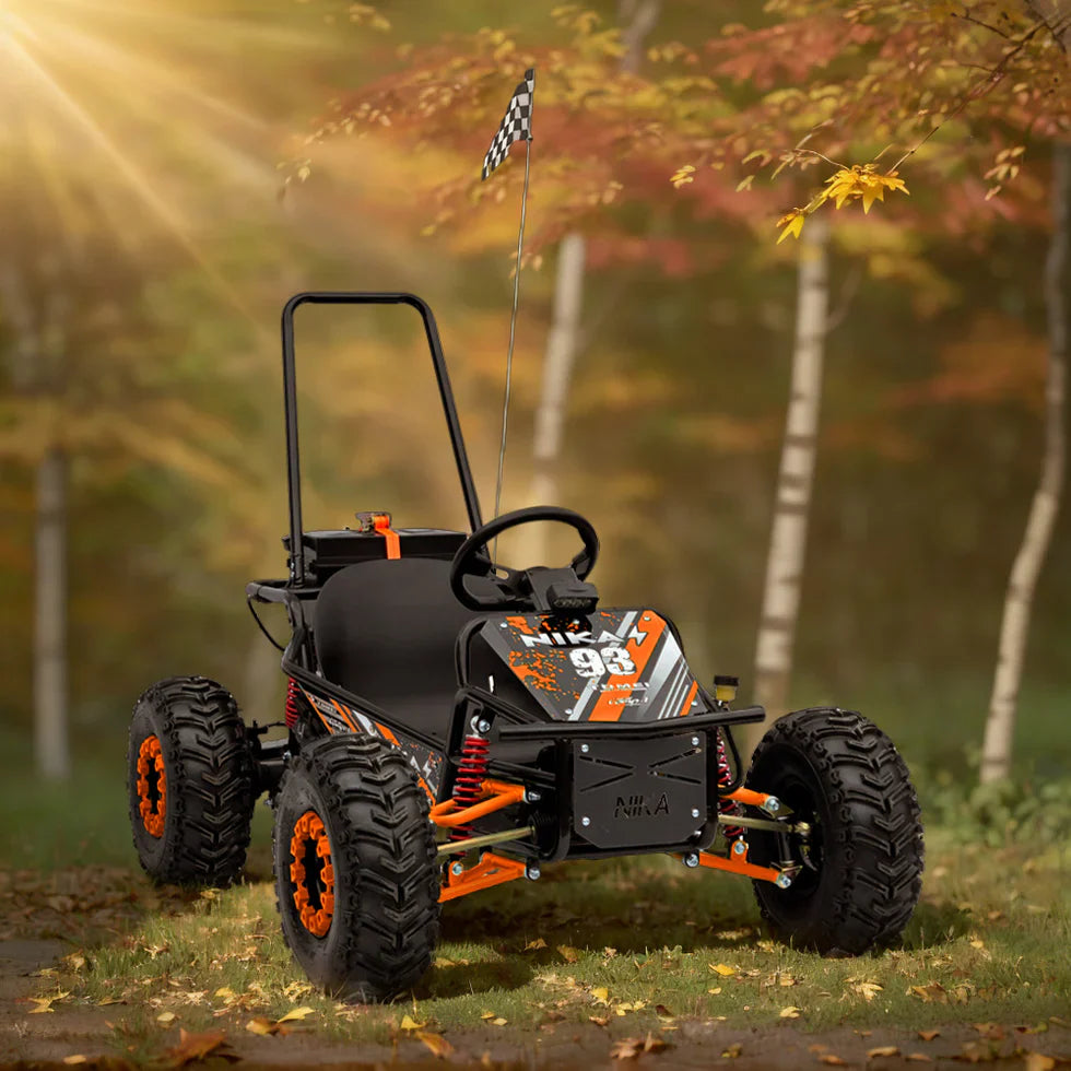 Livara 1000W Electric Go Kart - Off-Road Adventure, Brushless Motor, Adjustable Speed