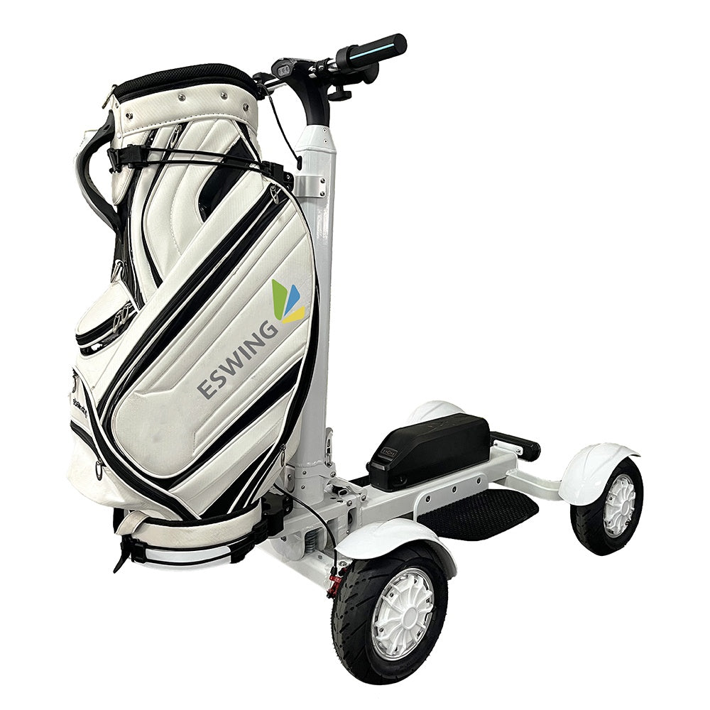 ESWING ES-M12-3 electric golf scooter in white