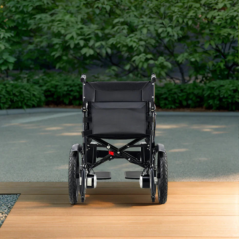 Livara Foldable Lithium Electric Wheelchair - Independent Travel, Dual 250W Motors, Detachable Battery