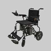 Livara Foldable Dual-Motor Electric Wheelchair - Compact Travel, 200W Motors, 100kg Capacity
