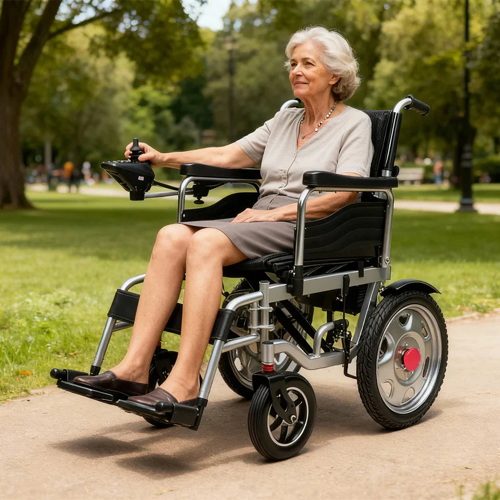 Livara 500W Electric Wheelchair - Daily Mobility, AI Assistance, 150kg Capacity