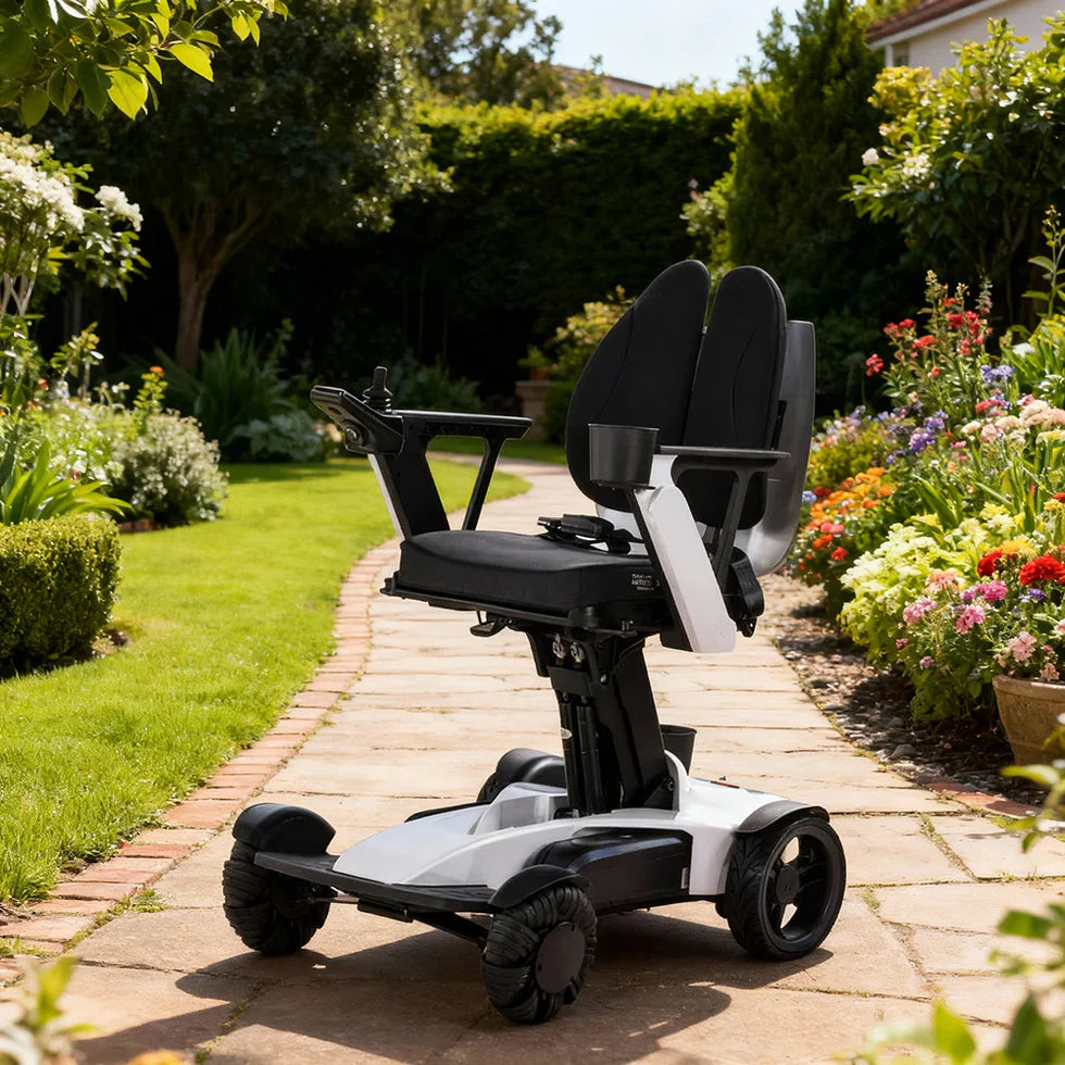 Livara Aluminium Alloy Electric Wheelchair - Independent Travel, 360° Rotation, Remote Control