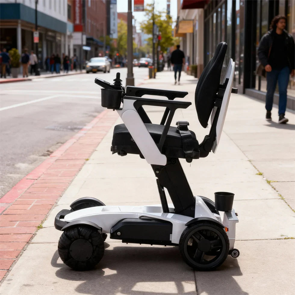 Livara Aluminium Alloy Electric Wheelchair - Independent Travel, 360° Rotation, Remote Control