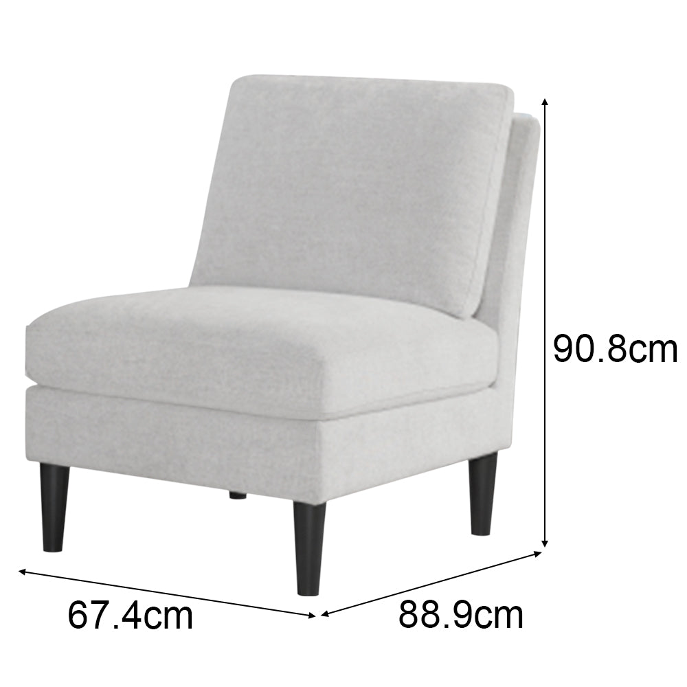 Livara Classic Lounge Set - Modern Living Room, Two Chairs, Round Table