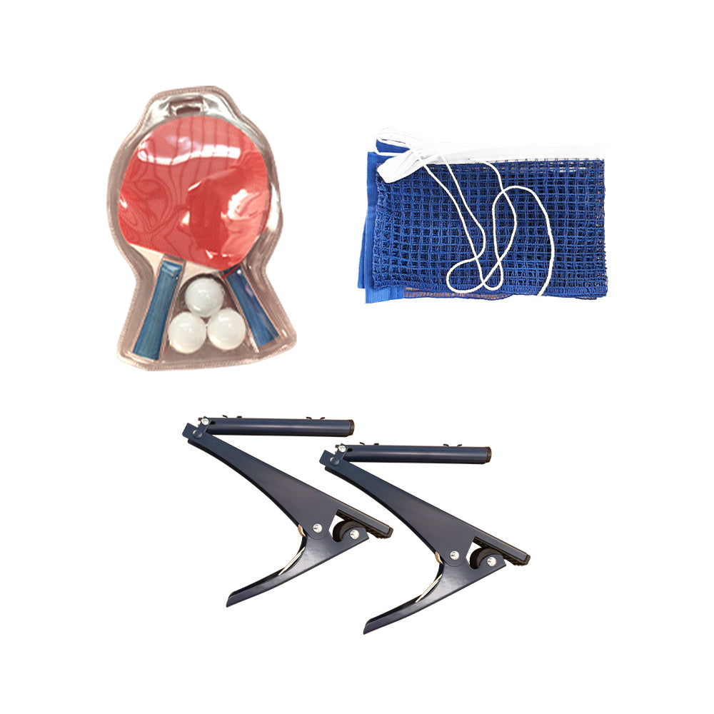 Livara Foldable Table Tennis Table - Game Room, Competition Bounce, Full Accessory Kit