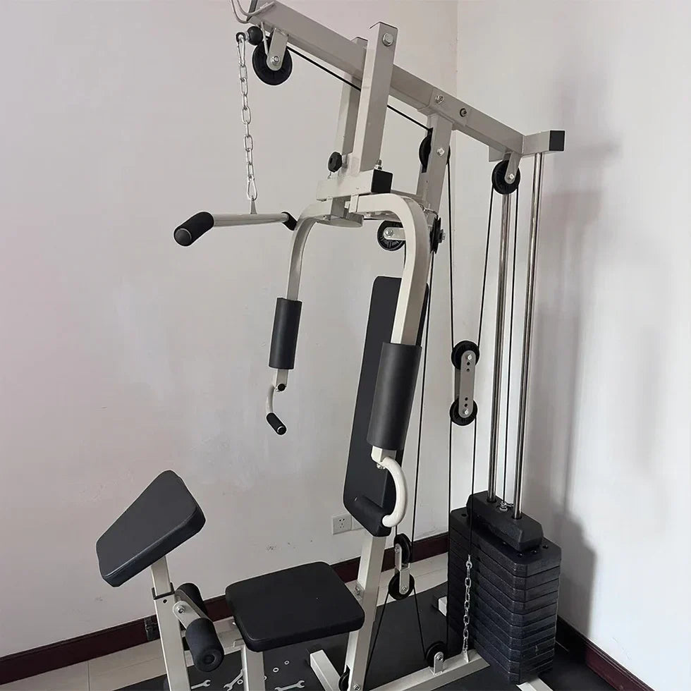 Livara Steel Single-Station Home Gym - Strength Training, Compact Frame, Full-Body Workouts