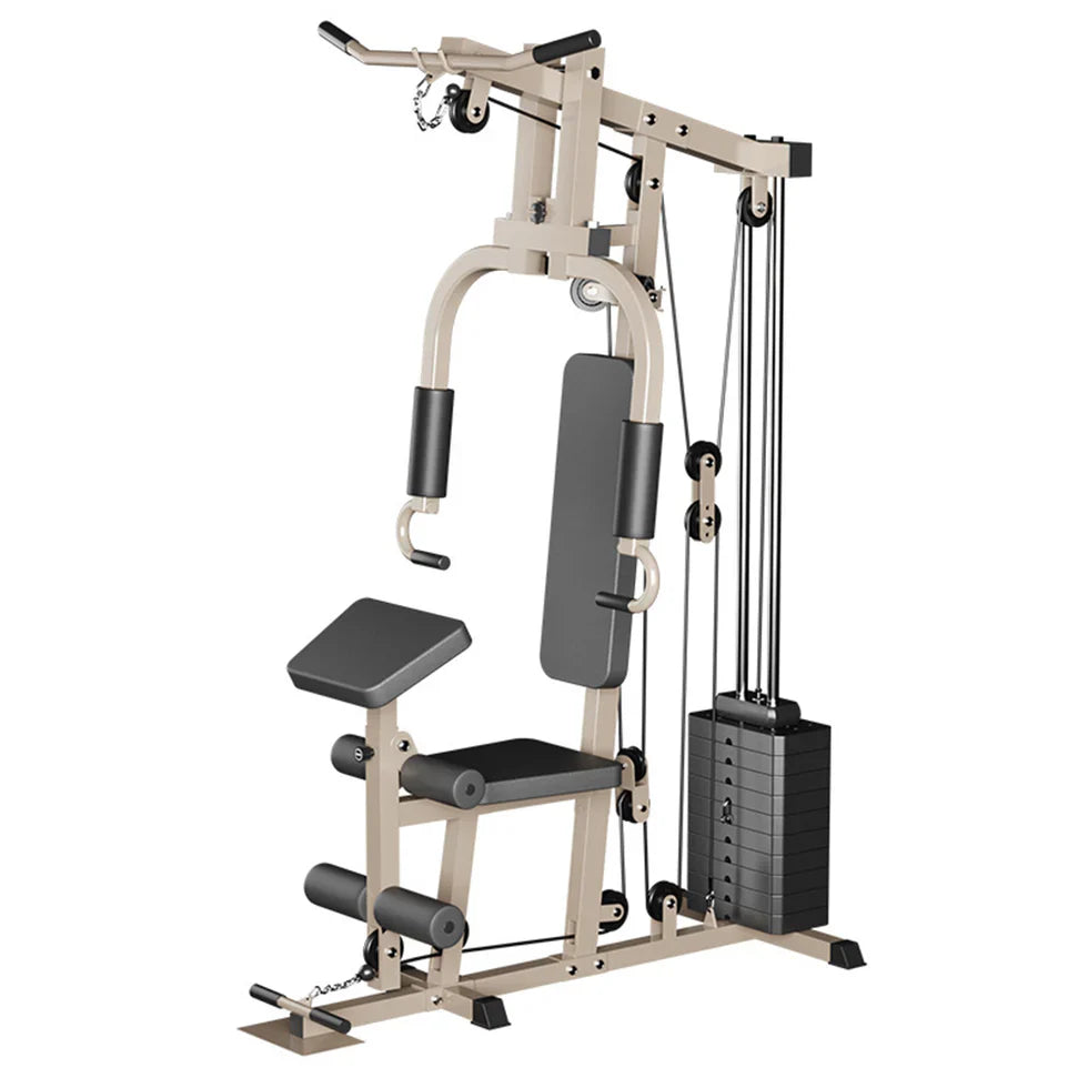 Livara Steel Single-Station Home Gym - Strength Training, Compact Frame, Full-Body Workouts
