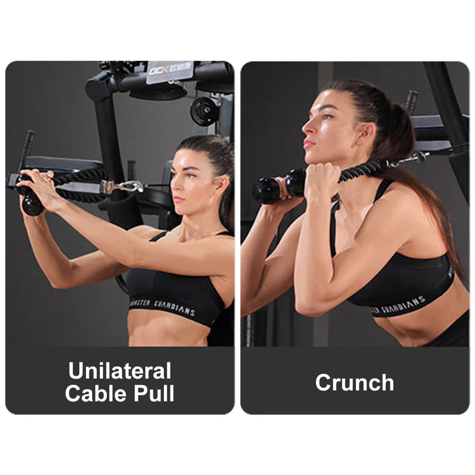 Livara Q235 Carbon-Steel Training System - Strength Training, Cable Pulley, Full-Body Workouts