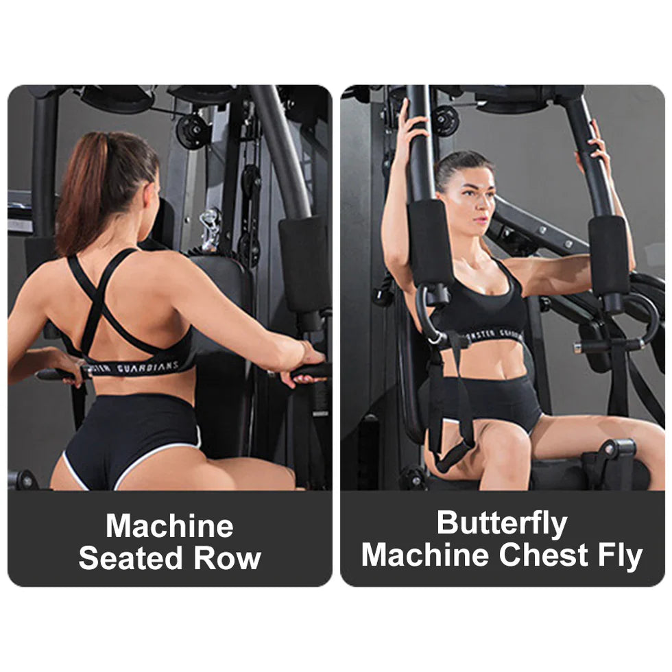 Livara Q235 Carbon-Steel Training System - Strength Training, Cable Pulley, Full-Body Workouts