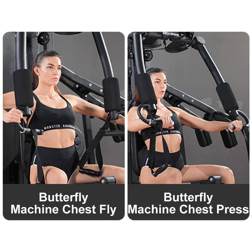 Livara Q235 Carbon-Steel Training System - Strength Training, Cable Pulley, Full-Body Workouts