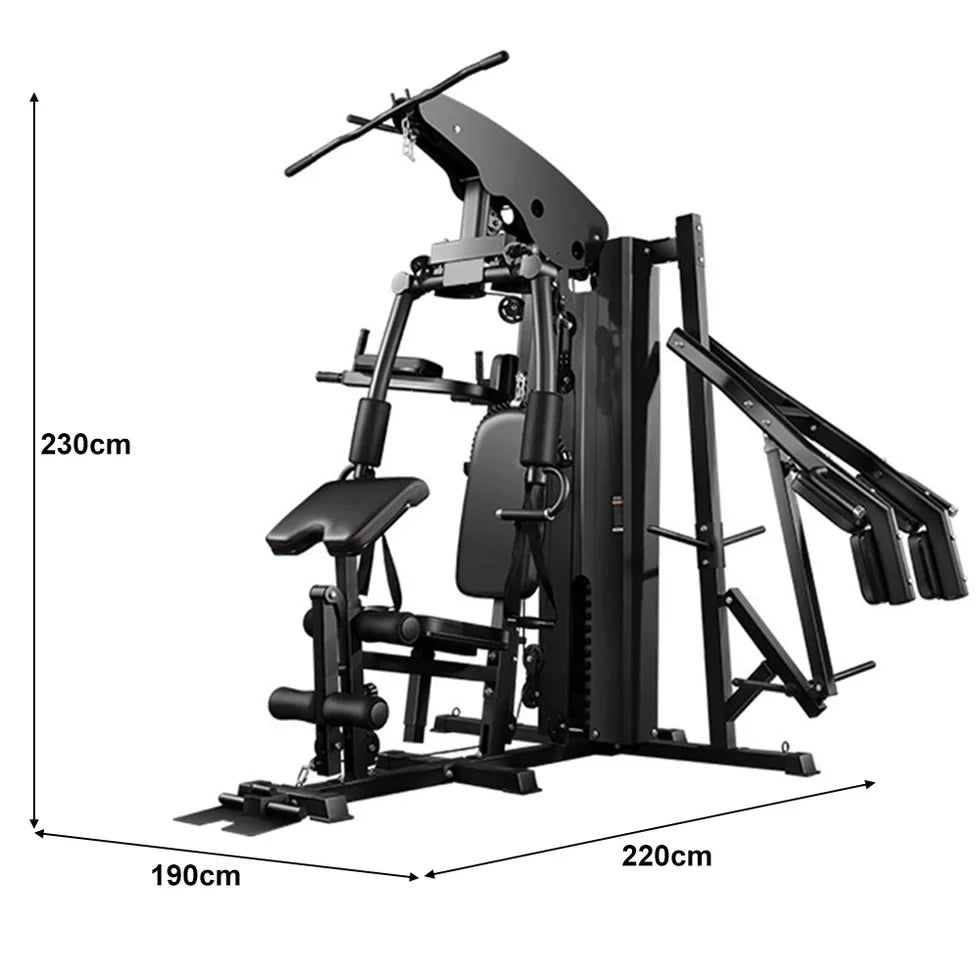 Livara Q235 Carbon-Steel Training System - Strength Training, Cable Pulley, Full-Body Workouts
