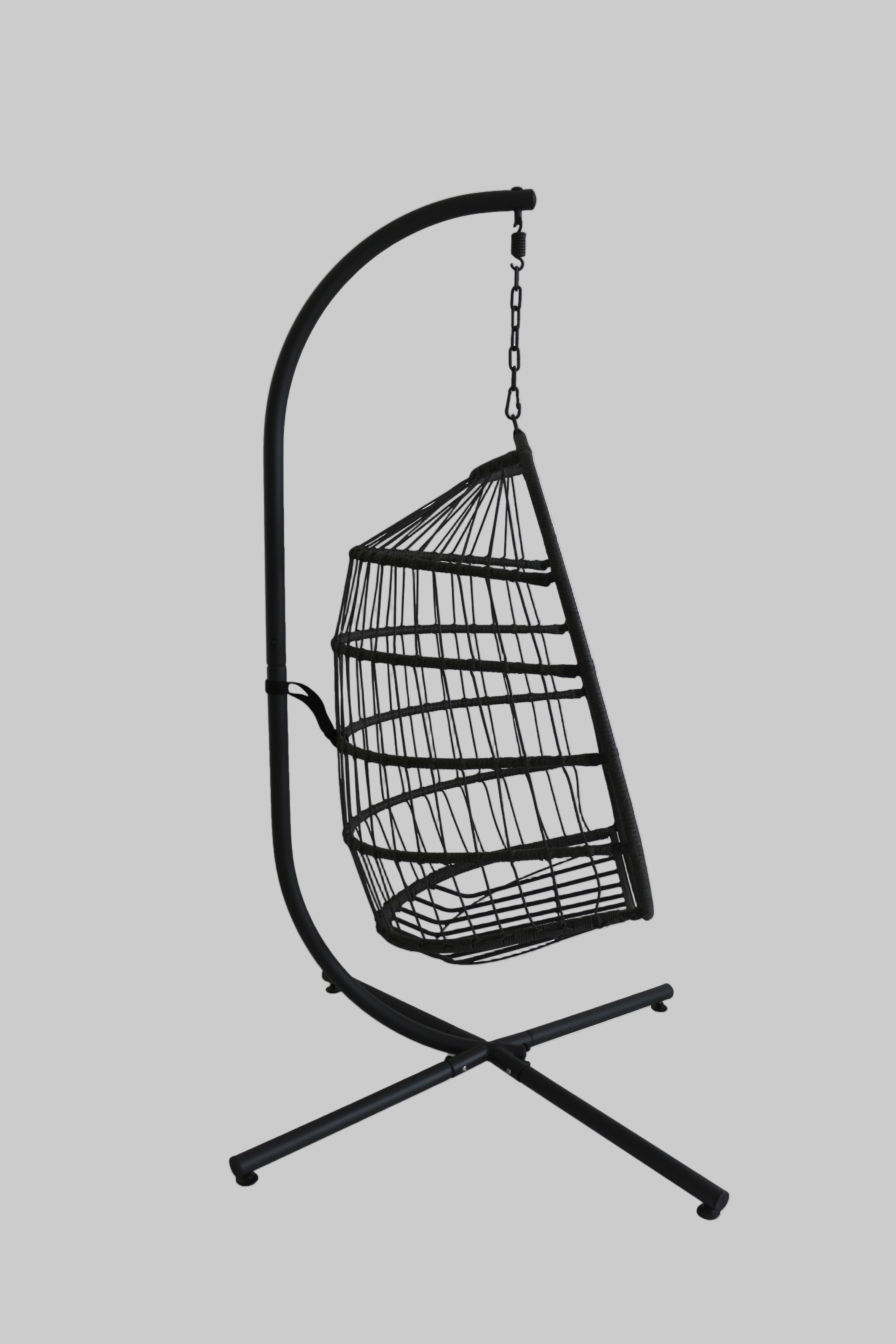 Livara Hanging PE Rattan Egg Chair - Apartment Living, Waterproof Cushion