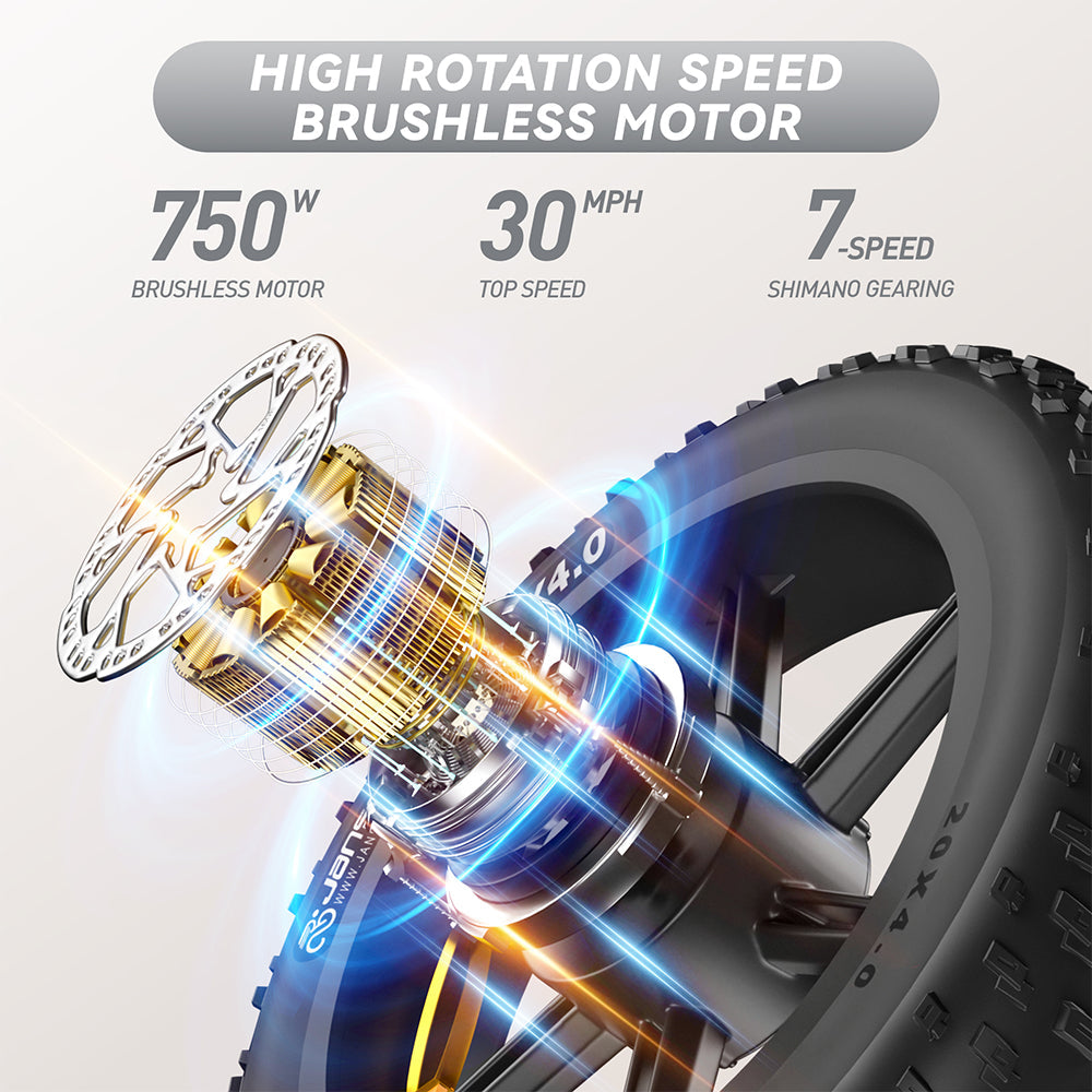 Livara High-Carbon Steel Electric Bike - Daily Travel, 750W Motor, 5 Speed Levels