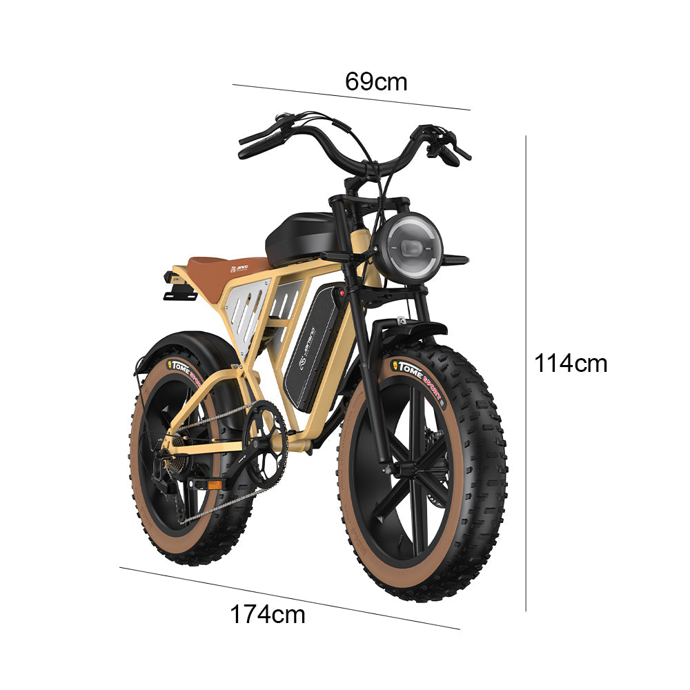 Livara High-Carbon Steel Electric Bike - Daily Travel, 750W Motor, 5 Speed Levels