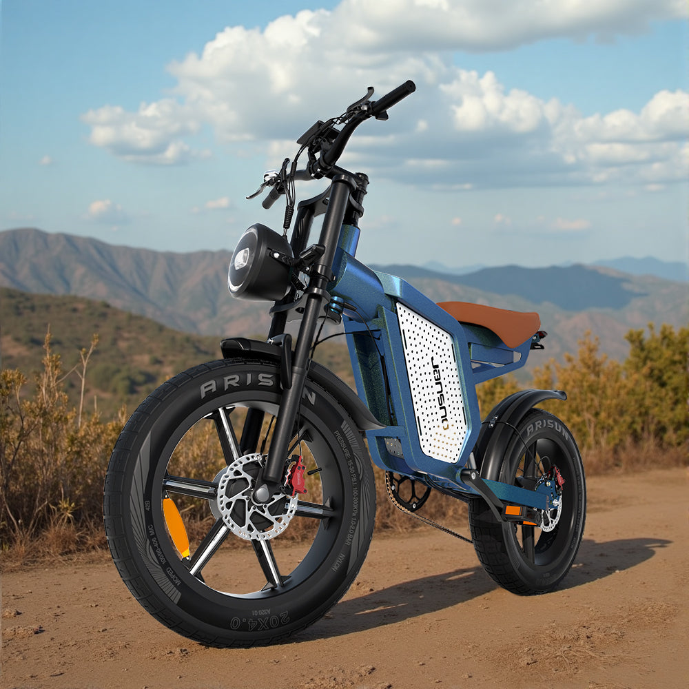Livara High-Carbon Steel Electric Bike - Off-Road Adventure, 750W Motor, Removable Battery