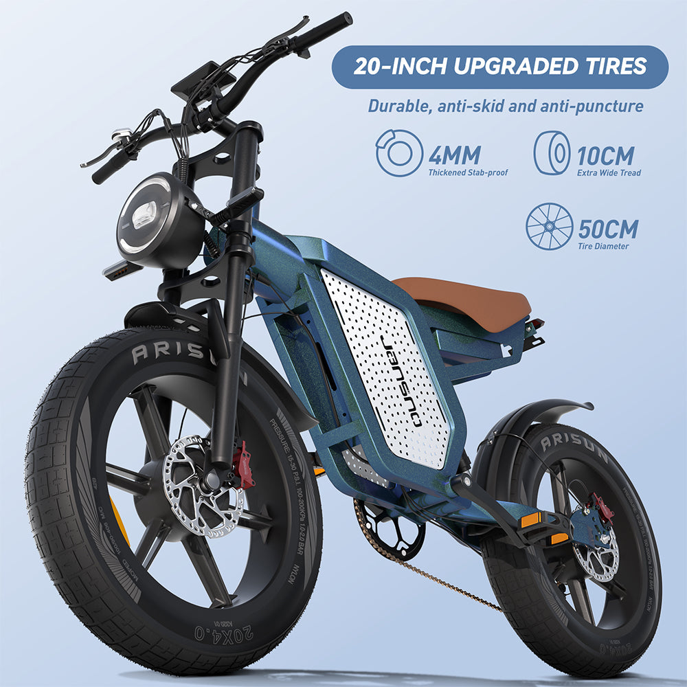 Livara High-Carbon Steel Electric Bike - Off-Road Adventure, 750W Motor, Removable Battery