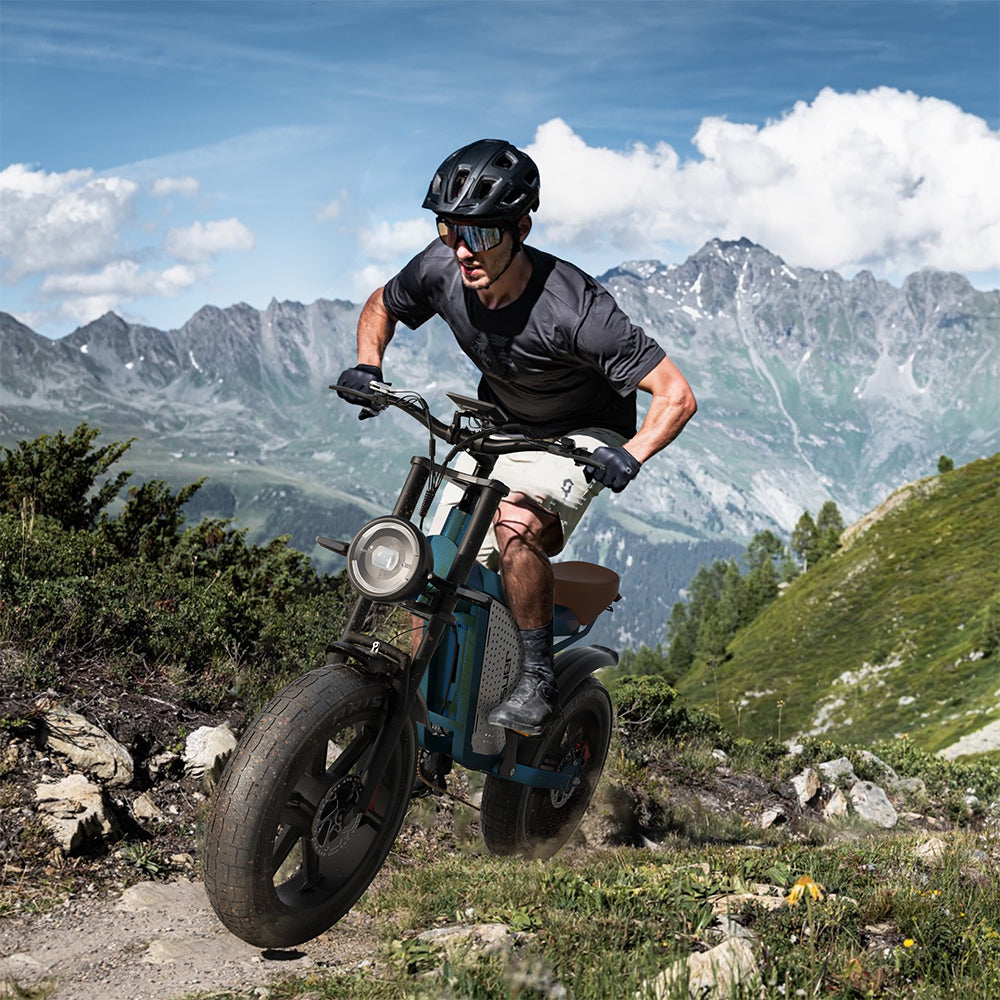 Livara High-Carbon Steel Electric Bike - Off-Road Adventure, 750W Motor, Removable Battery
