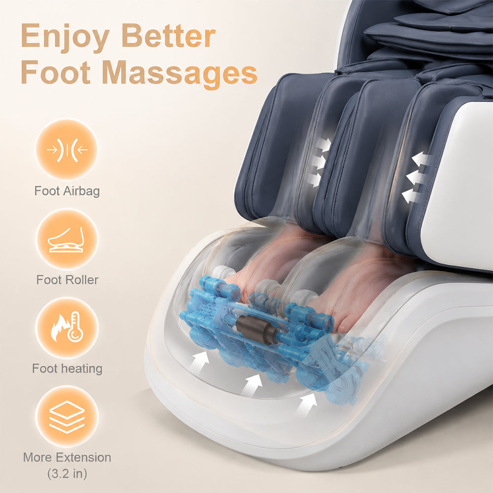 Livara 3D Full-Body Massage Chair - Daily Comfort, Body Detection, Capsule Design