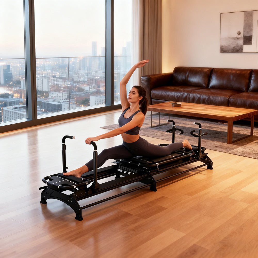 Livara Commercial Megaformer-Style Pilates Reformer MFP103 - Boutique Studio, Multi-Resistance