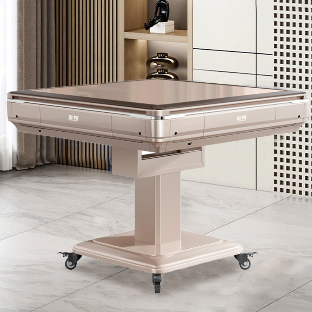 Livara Foldable Automatic Mahjong Table - Game Room, Noise-Reducing Dice Rollers, Extra Storage