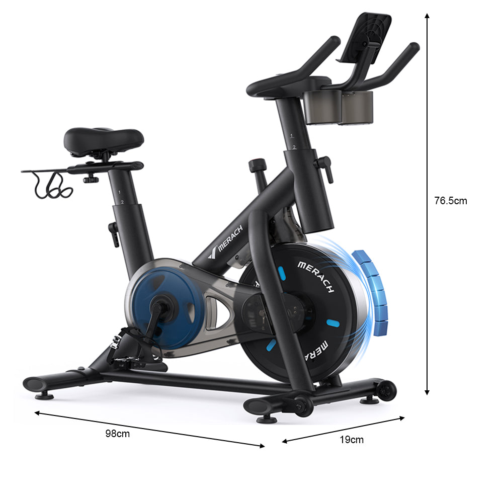 Livara Magnetic Exercise Bike - Cardio Workout, App Compatible, Steel Frame