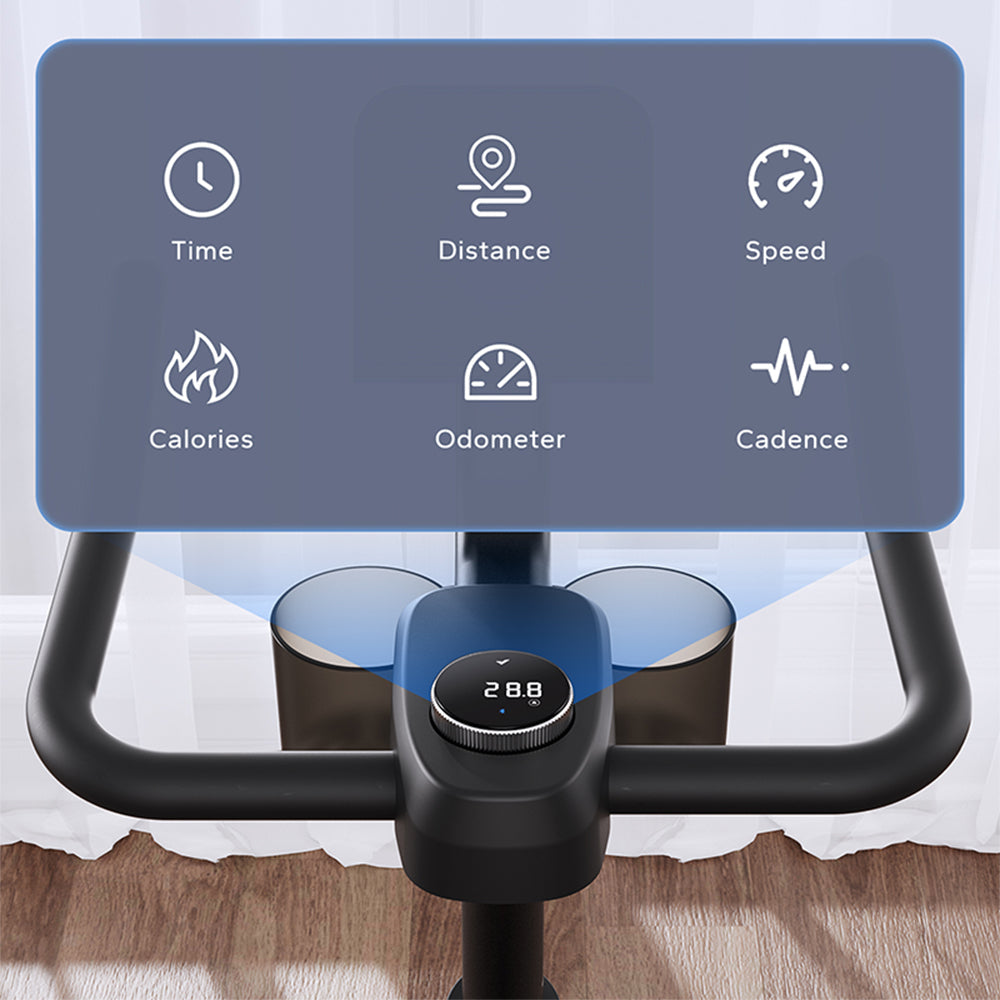 Livara Magnetic Exercise Bike - Cardio Workout, App Compatible, Steel Frame