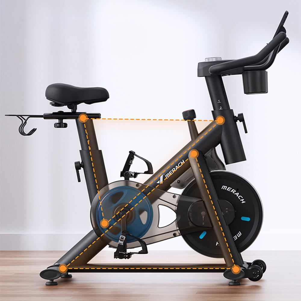 Livara Magnetic Exercise Bike - Cardio Workout, App Compatible, Steel Frame