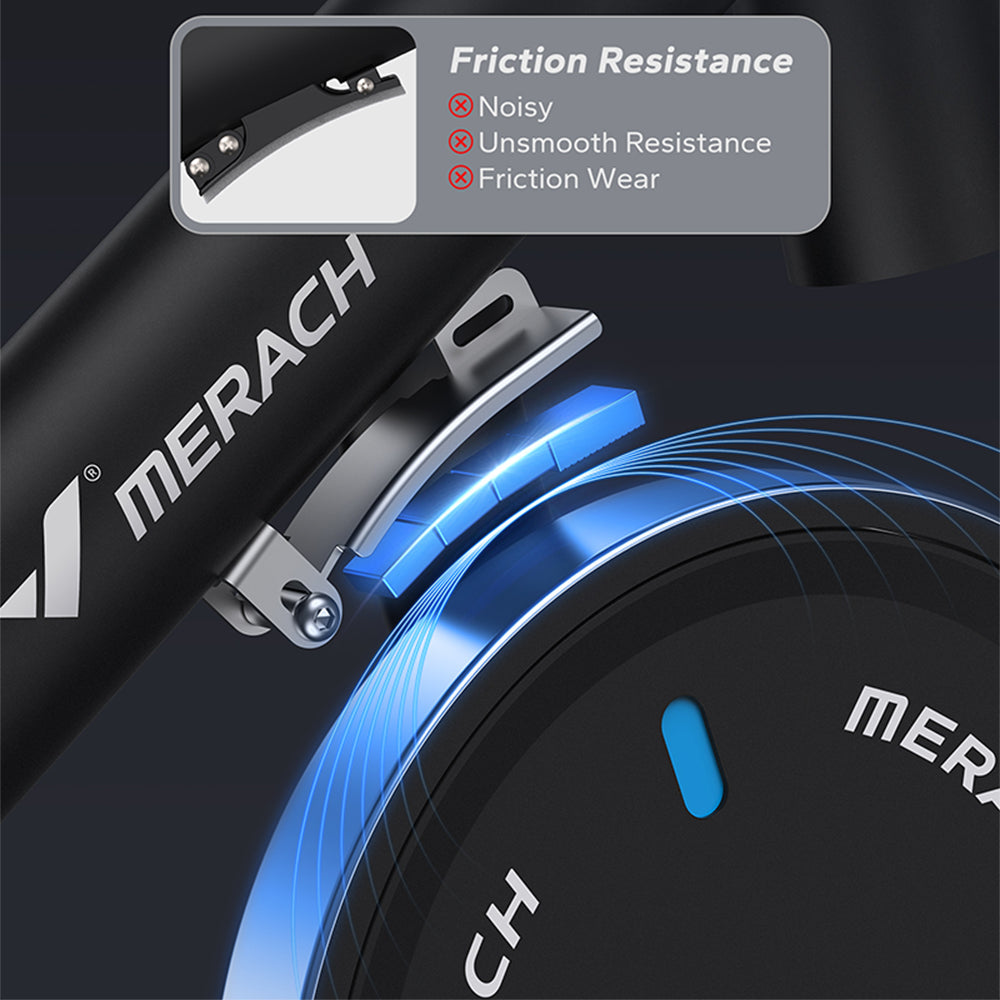 Livara Magnetic Exercise Bike - Cardio Workout, App Compatible, Steel Frame