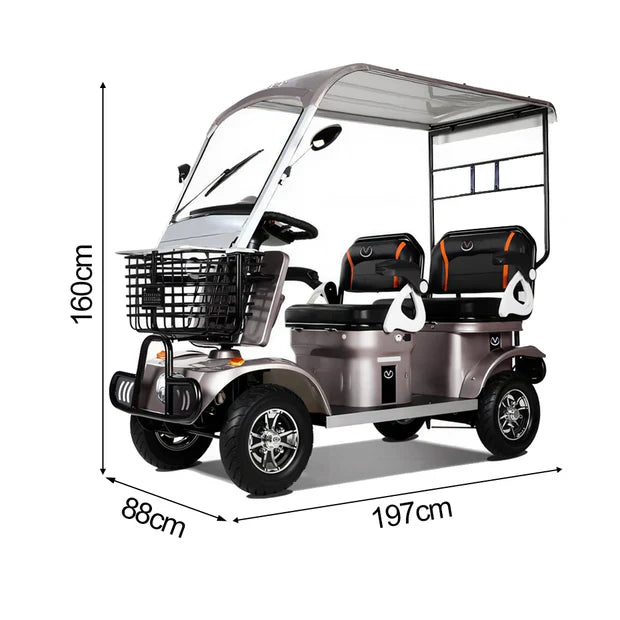 Livara Long-Range Mobility Aid Scooter - Elderly & Disability, 10km/h Footpath Legal, 30–35km Range
