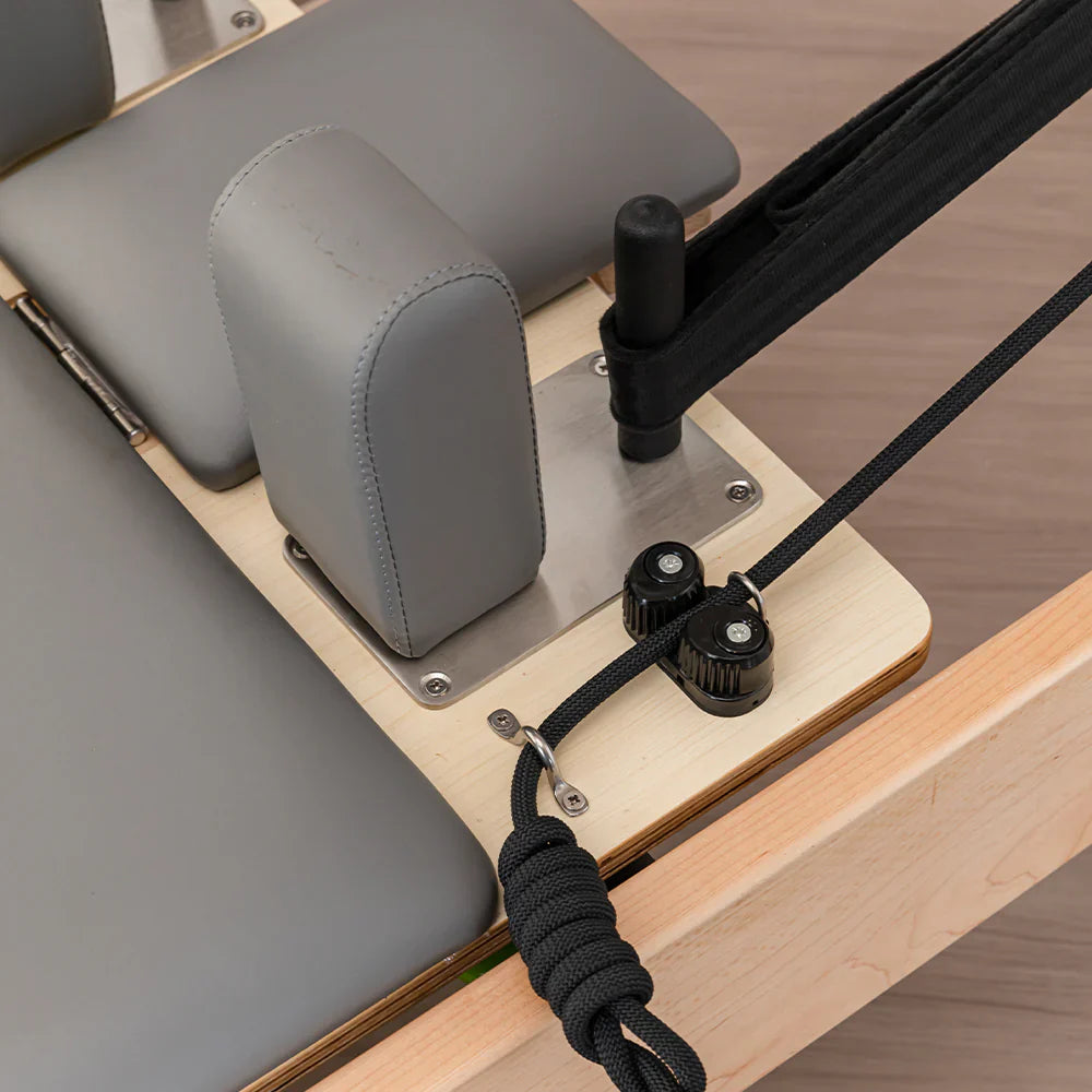 Livara Professional Rubberwood Pilates Reformer + Tower - Home Studio, 14-Spring System