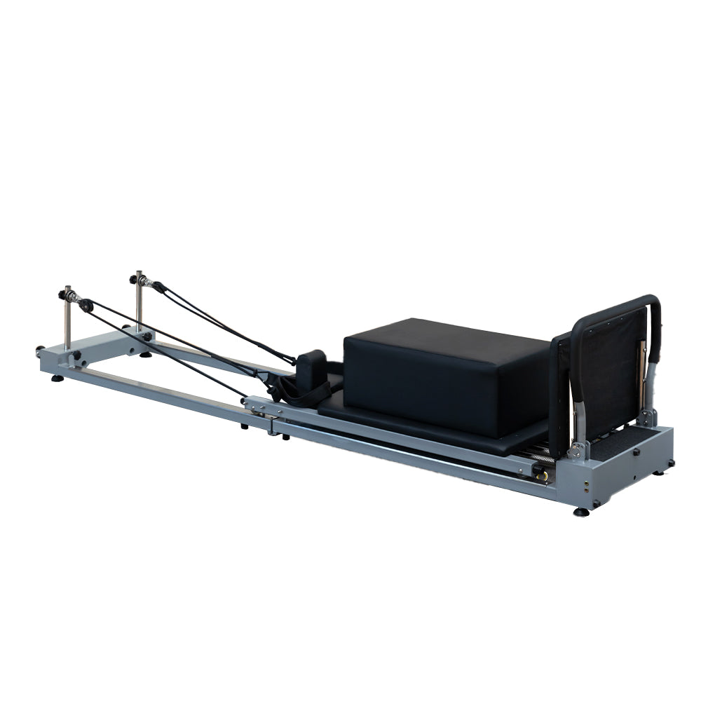 Livara Foldable Carbon-Steel Pilates Reformer - Home Studio, 5-Spring System