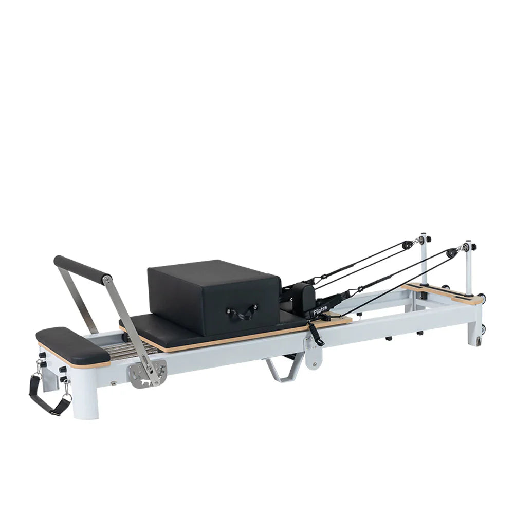 Livara Lightweight Aluminium Pilates Reformer - Small-Space Training, 6-Spring System