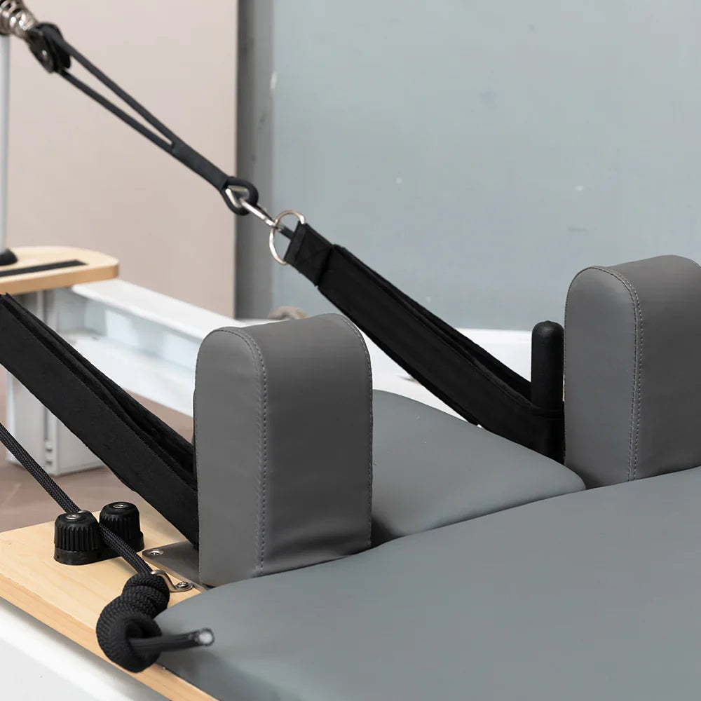 Livara Lightweight Aluminium Pilates Reformer - Small-Space Training, 6-Spring System