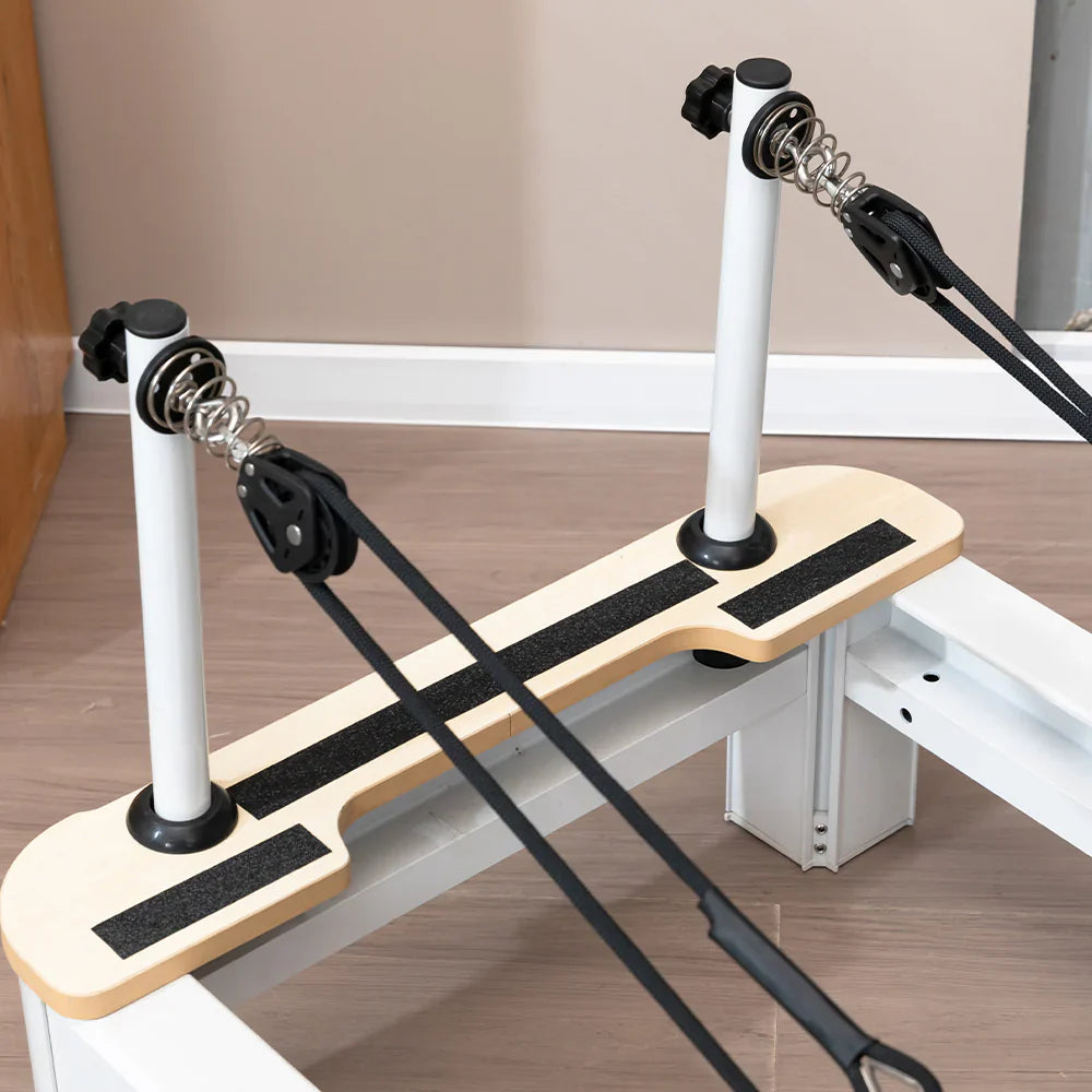 Livara Lightweight Aluminium Pilates Reformer - Small-Space Training, 6-Spring System