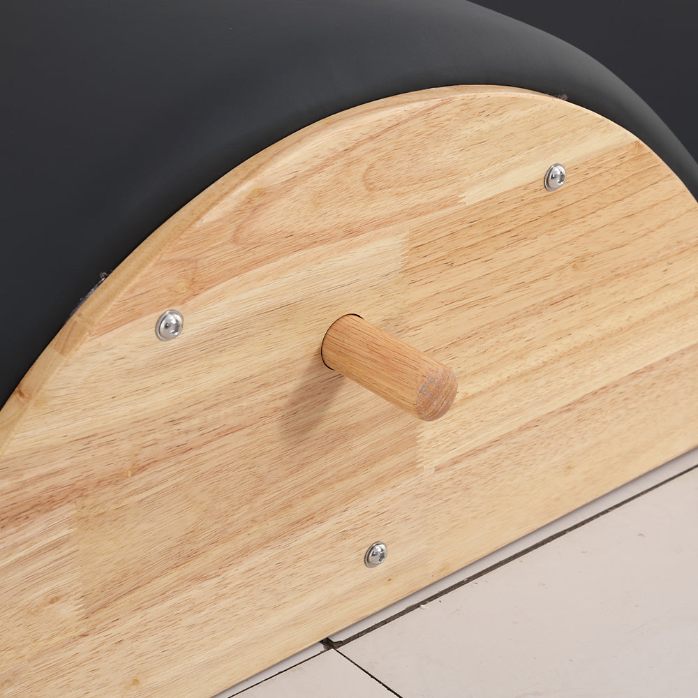Livara Rubberwood Pilates Spine Corrector - Stretching & Mobility, Ergonomic Arc