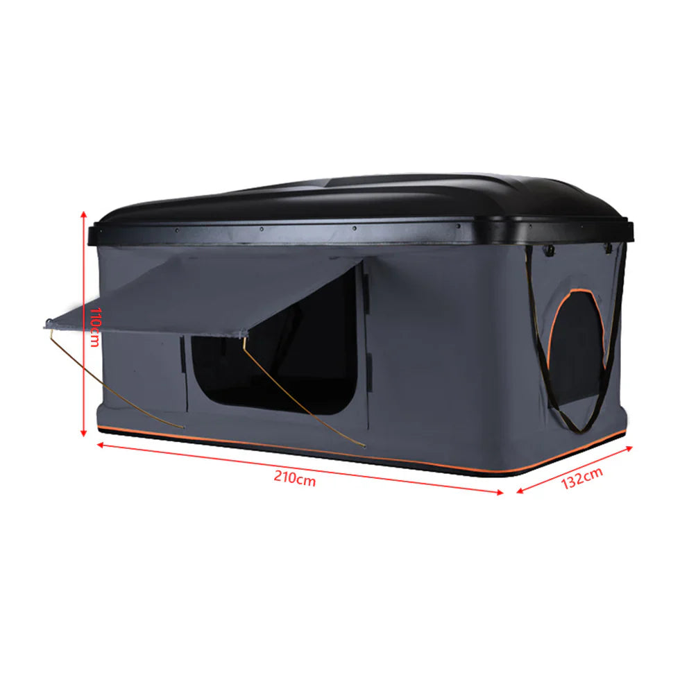 Livara Hardtop Quick-Setup Roof Top Tent - Camping & Travel, 3-Second Setup