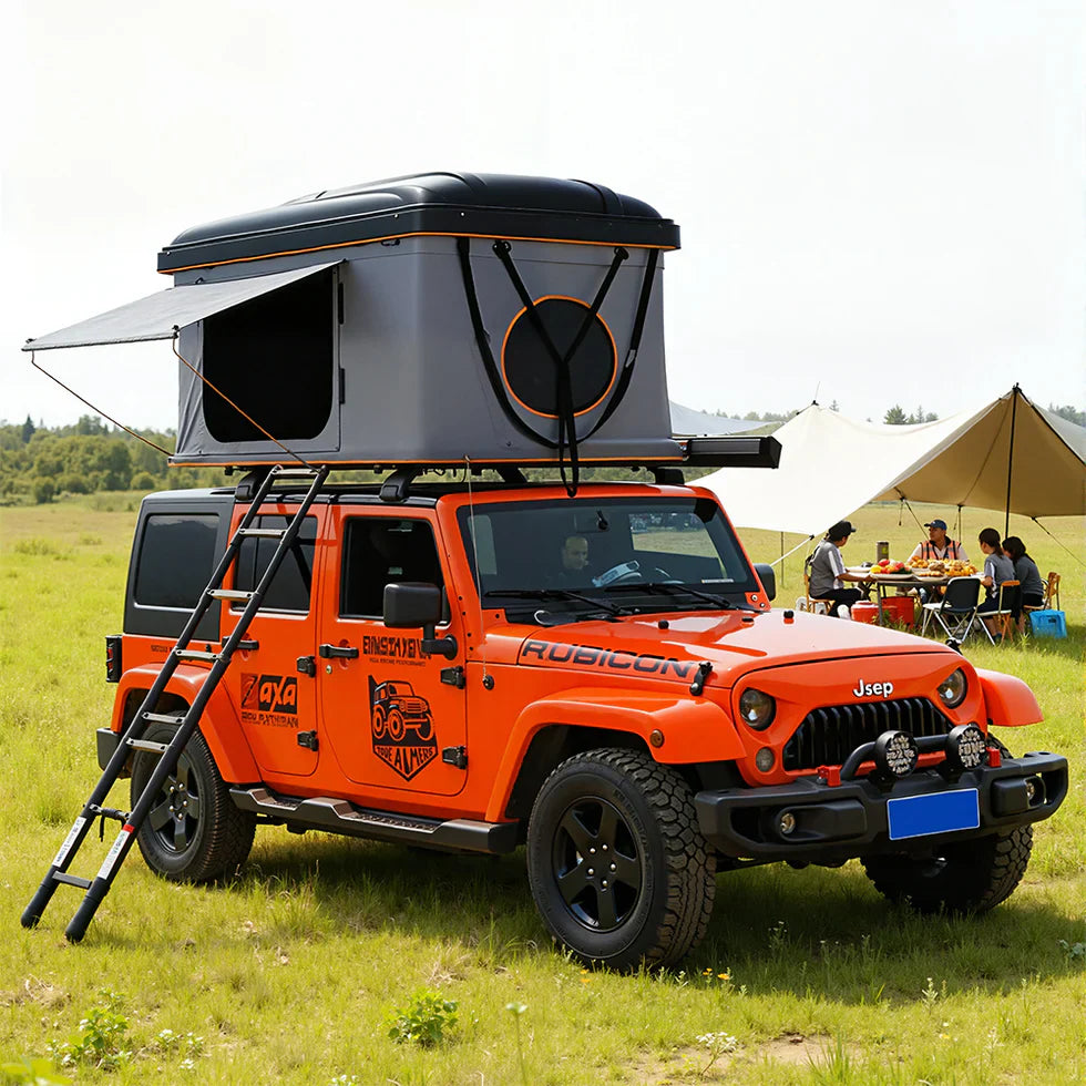 Livara Hardtop Quick-Setup Roof Top Tent - Camping & Travel, 3-Second Setup