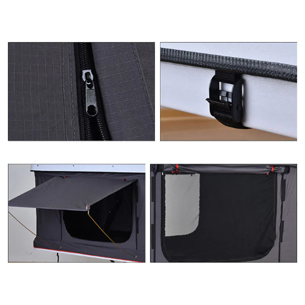 Livara Hardtop Quick-Setup Roof Top Tent - Camping & Travel, 3-Second Setup
