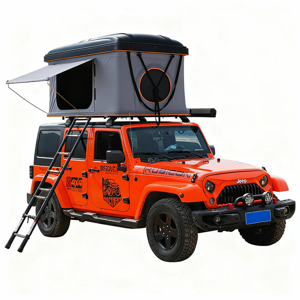 Livara Hardtop Quick-Setup Roof Top Tent - Camping & Travel, 3-Second Setup