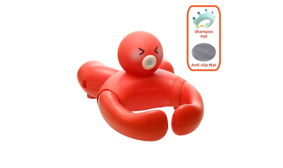 Livara Wall-Mounted Baby Bath Stand - Daily Comfort, Suction Cup Mount, Water-Resistant Build