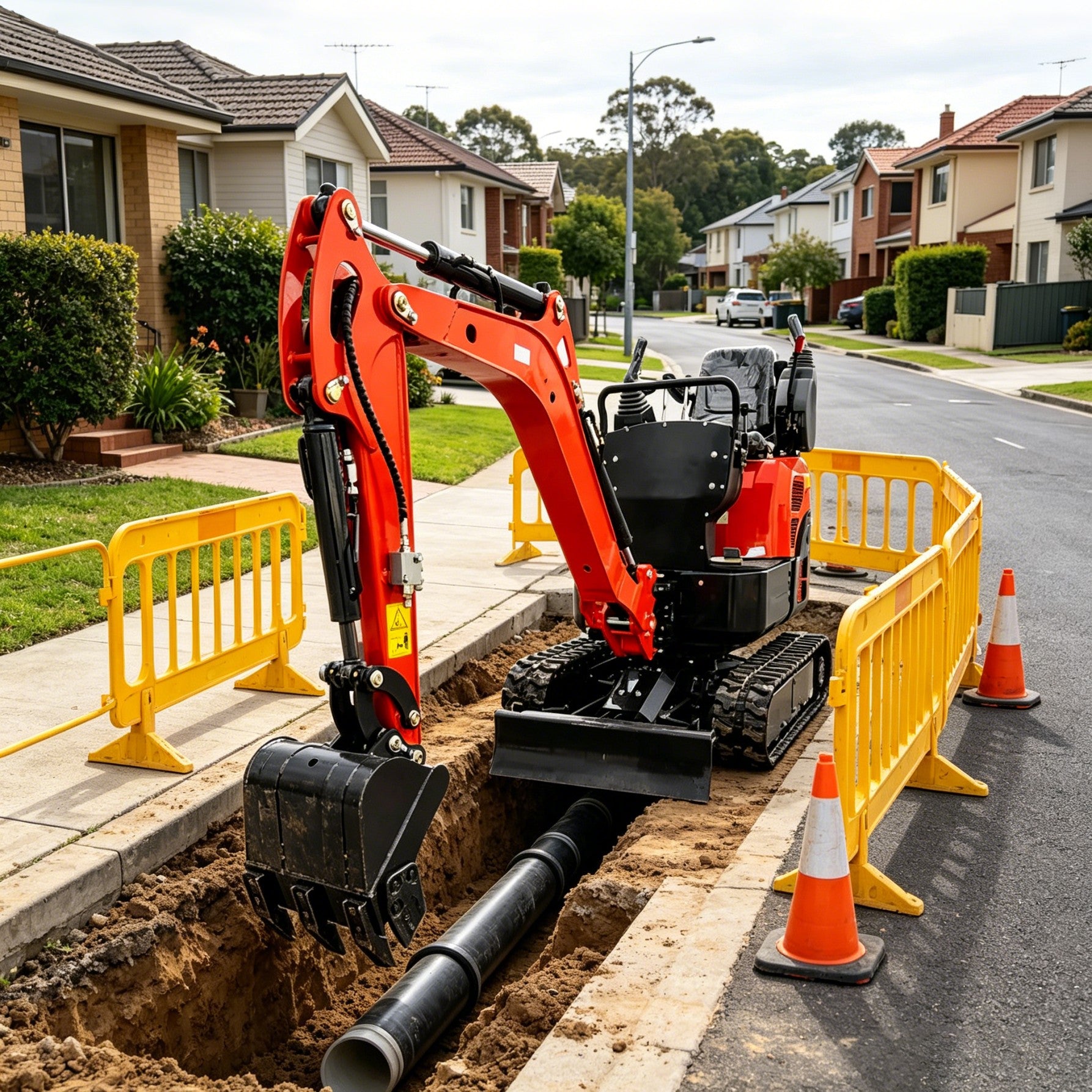 OULIDE SL12-6PS Mini Excavator