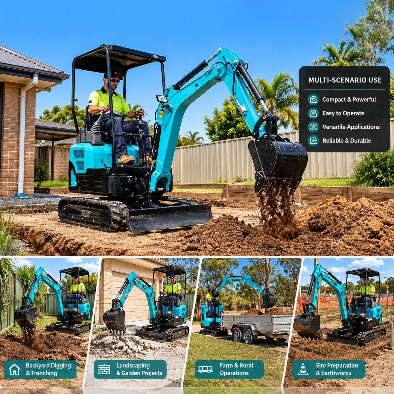 OULIDE SL15-6 Mini Excavator