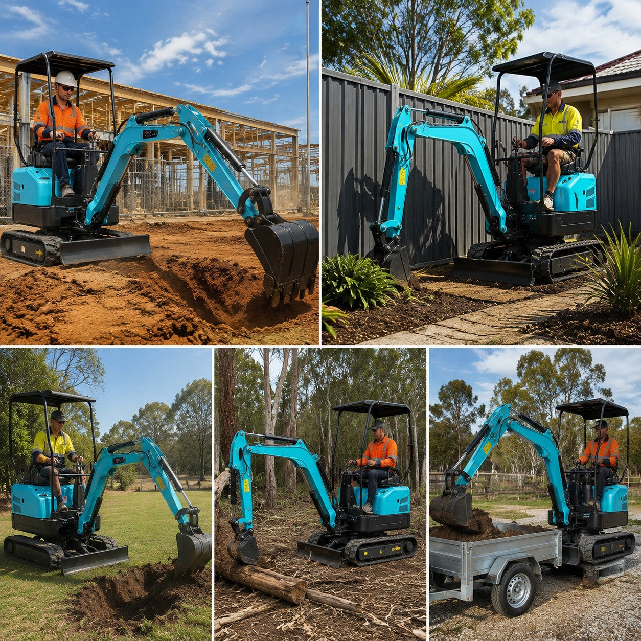 OULIDE SL20 Mini Excavator