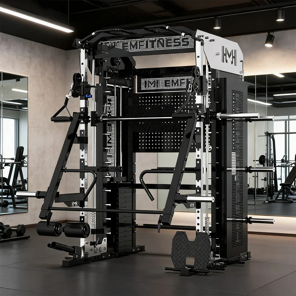 Livara Commercial Steel Functional Trainer - Strength Training, Dual 100kg Weight Stacks