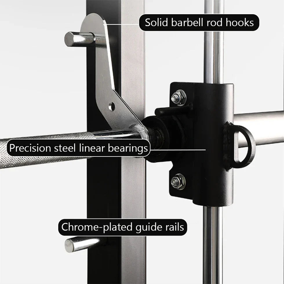 Livara Commercial Steel Functional Trainer - Strength Training, Dual 100kg Weight Stacks