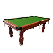 Livara Slate Pool Table - Game Room, Walnut Wood & Steel, 150kg Capacity